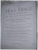 Parish Bible, Unknown Date